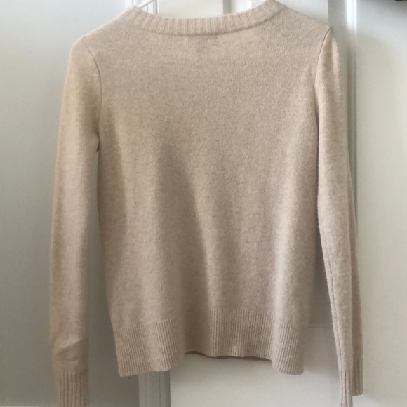 J. Crew Tan colorblock sweater - Picture 2 of 4